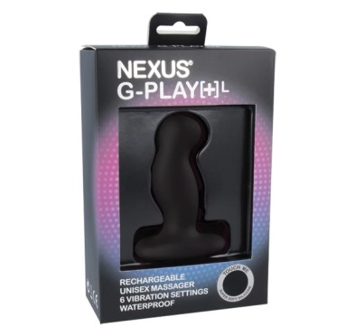 Plug analny wibrujący - Nexus G-Play+ Large Black